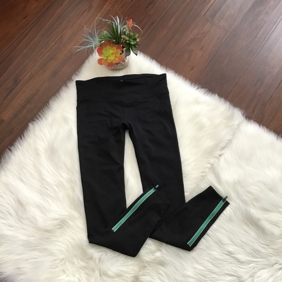 GAP Pants - GapFit G Fast Ankle Zip Full Length Leggings